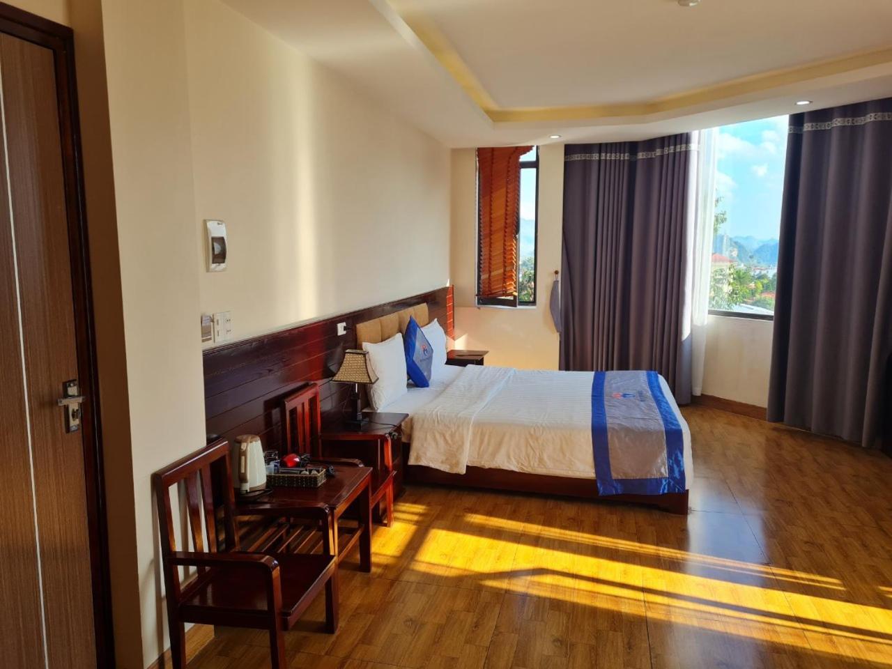 Minh Son Hotel Ta Lan Than Exterior foto