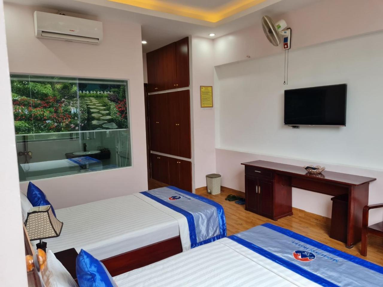 Minh Son Hotel Ta Lan Than Exterior foto