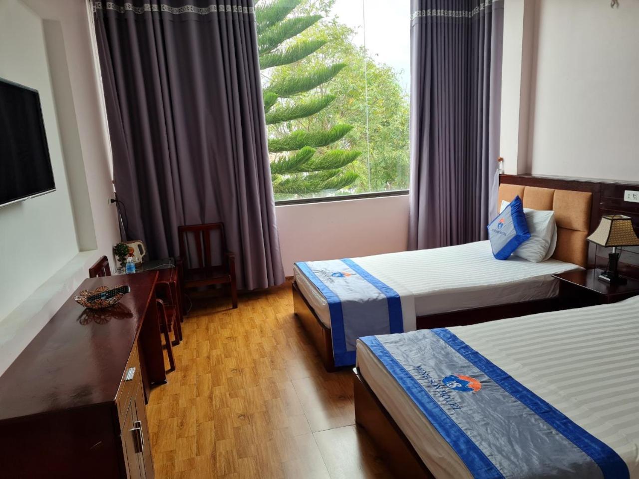 Minh Son Hotel Ta Lan Than Exterior foto